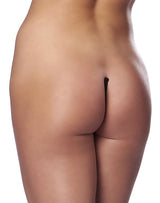 Amorable by Rimba - Strapless C-String - One Size - Zwart / Rood