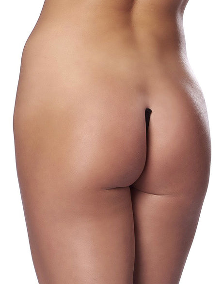 Amorable by Rimba - Strapless C-String - One Size - Zwart / Rood