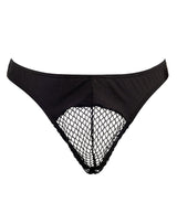 Amorable by Rimba - String met netstof - One Size - Zwart