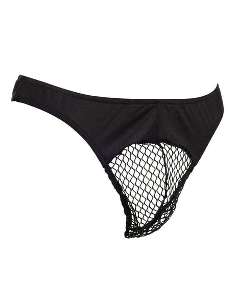 Amorable by Rimba - String met netstof - One Size - Zwart