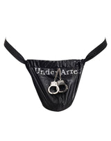 Amorable by Rimba - String met tekst - One Size - Zwart