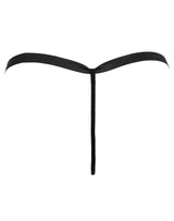 Amorable by Rimba - String met tekst - One Size - Zwart