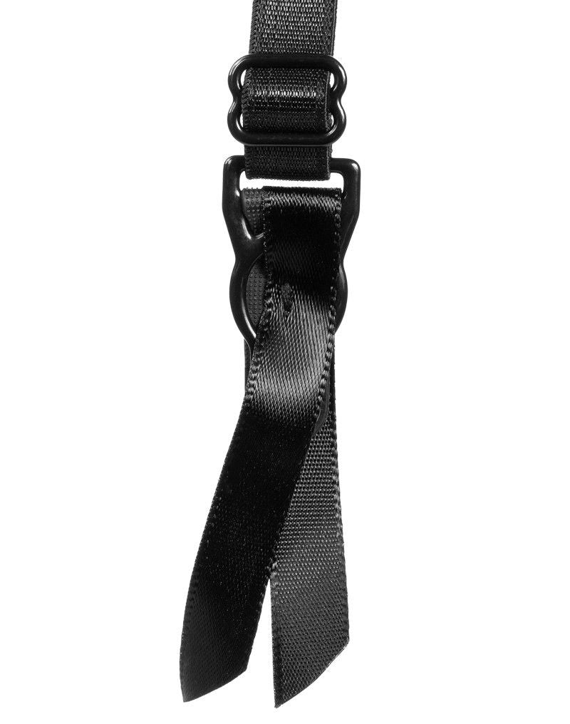 Amorable by Rimba - Jarretel met Slip en Kousen - One Size - Zwart