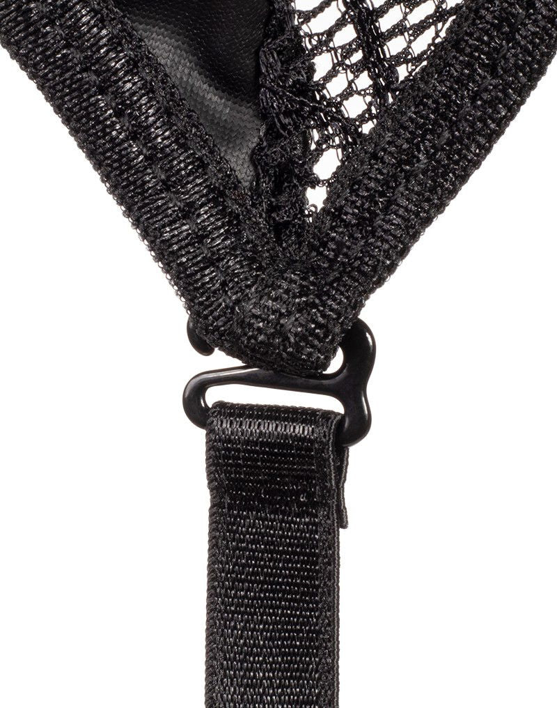 Amorable by Rimba - Jarretel met Slip en Kousen - One Size - Zwart