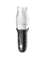 Rimba Toys - Orgastobator 01 - Mannelijke Masturbator - Zwart & Transparant