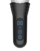 Rimba Toys - Orgastobator 03 - Mannelijke Masturbator - Zwart & Transparant