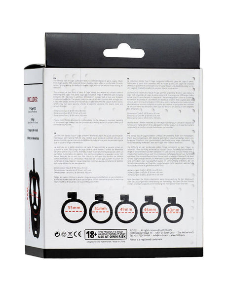 Rimba P-Cage - P-Cage PC01 - Peniskooi Maat S