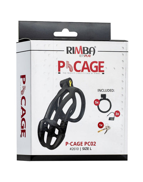 Rimba P-Cage - P-Cage PC02 - Peniskooi Maat L