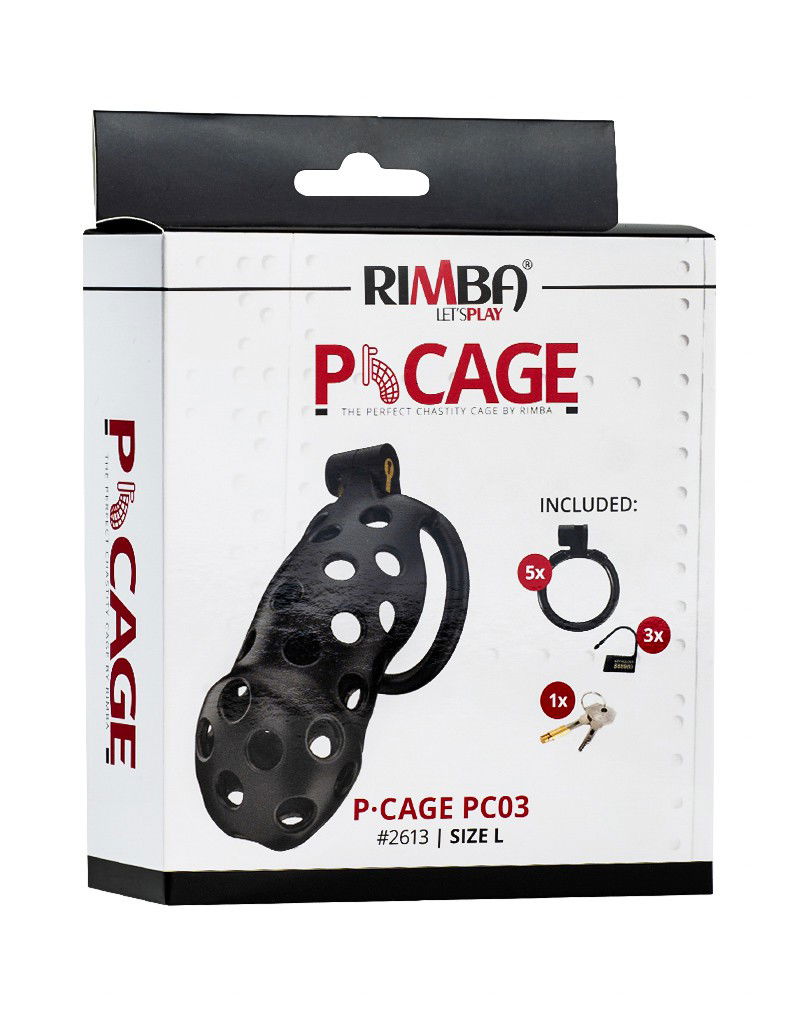 Rimba P-Cage - P-Cage PC03 - Peniskooi Maat L