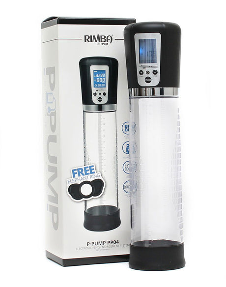 Rimba P-Pump - P-Pump PP04 - Oplaadbare Penisvergroter - Zwart