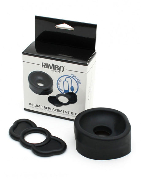 Rimba P-Pump - P-Pump Vervangingsset met 2 Ringen - Zwart