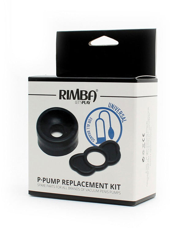 Rimba P-Pump - P-Pump Vervangingsset met 2 Ringen - Zwart