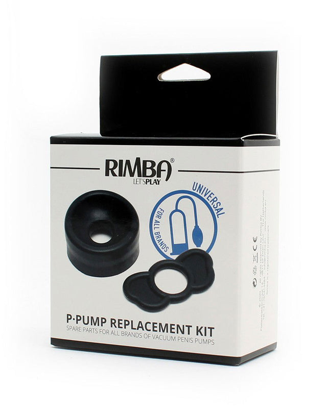 Rimba P-Pump - P-Pump Vervangingsset met 2 Ringen - Zwart