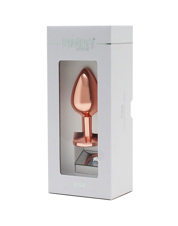Rimba Toys - Pisa - Buttplug - Rosé Goud