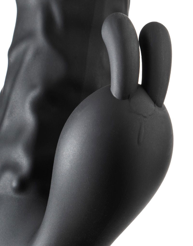Rimba Toys - Sensual Nights SN06 - Realistische Rabbit Vibrator - Zwart