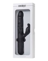 Rimba Toys - Sensual Nights SN06 - Realistische Rabbit Vibrator - Zwart