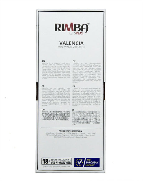 Rimba Toys - Valencia - Mini Wand Vibrator