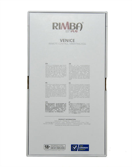 Rimba Toys - Venice - Vibrerend Ei met Afstandsbediening