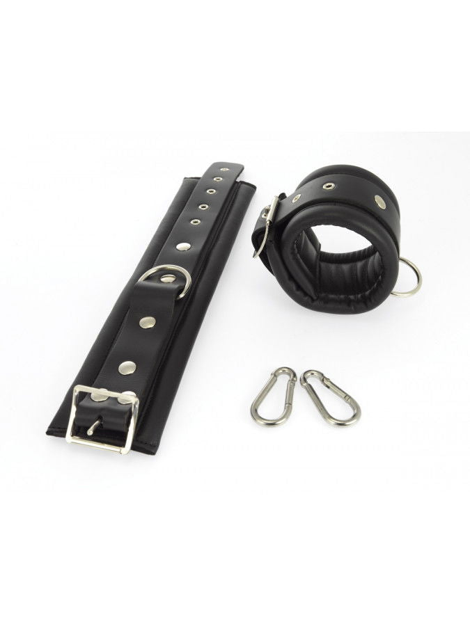 Rimba - Voetboeien gevoerd met kussens inclusief karabijn haken