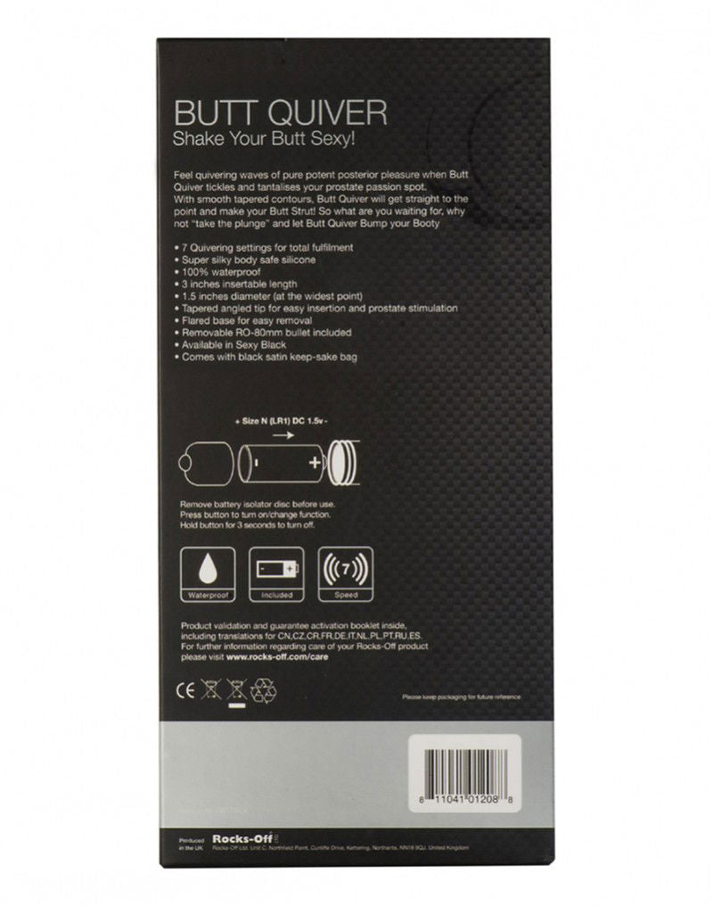 Rocks-Off Butt Quiver 7 Speed