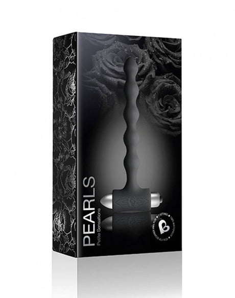 Rocks-Off - Petite Sensations Pearls - Anale Vibrator - Zwart