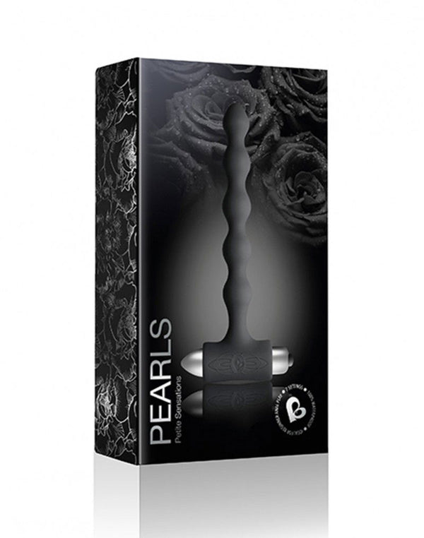 Rocks-Off - Petite Sensations Pearls - Anale Vibrator - Zwart
