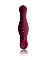 Rocks-Off - Ruby Glow Rosa - Sit-on Vibrator met Afstandsbediening - Rood