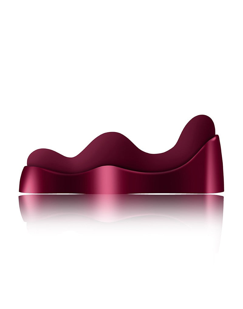 Rocks-Off - Ruby Glow Rosa - Sit-on Vibrator met Afstandsbediening - Rood