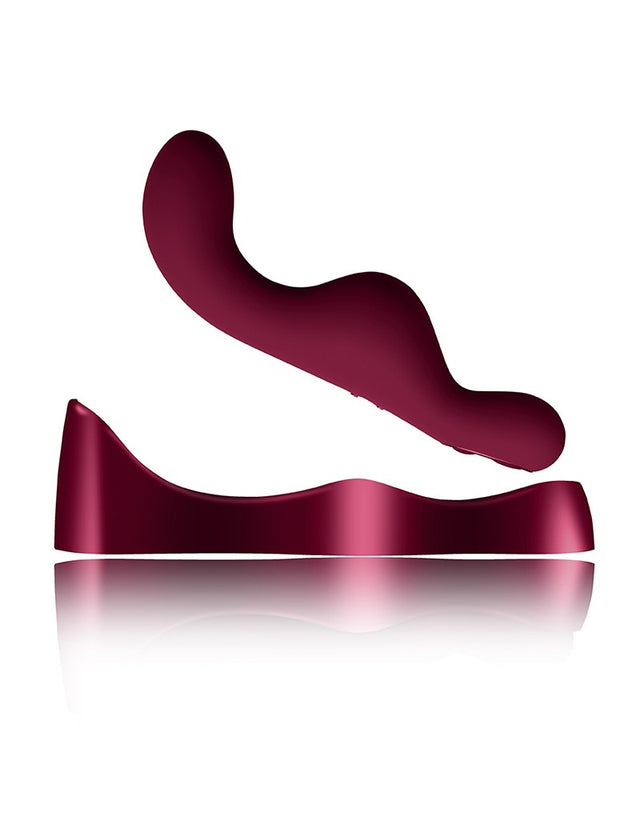 Rocks-Off - Ruby Glow Rosa - Sit-on Vibrator met Afstandsbediening - Rood