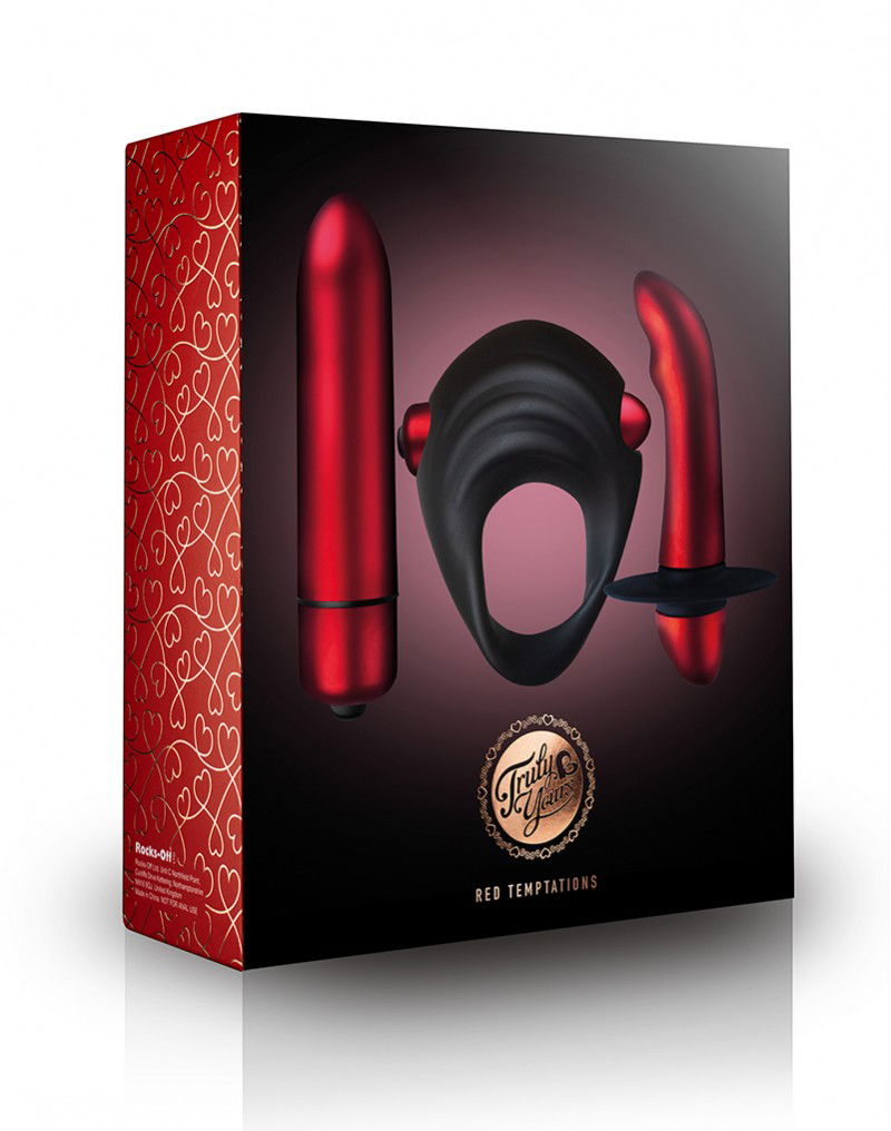 Rocks-Off Truly Yours - Red Temptations Set
