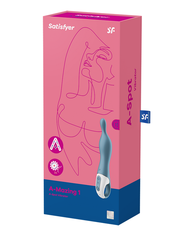 Satisfyer - A-Mazing 1 - A-Spot Vibrator - Blauw