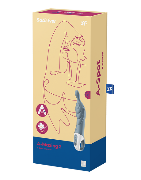 Satisfyer - A-Mazing 2 - A-Spot Vibrator - Grijs