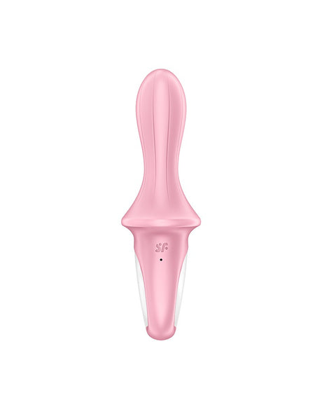Satisfyer - Air Pump Booty 5+ - Opblaasbare Anale Vibrator (met App Control) - Roze