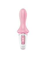 Satisfyer - Air Pump Booty 5+ - Opblaasbare Anale Vibrator (met App Control) - Roze