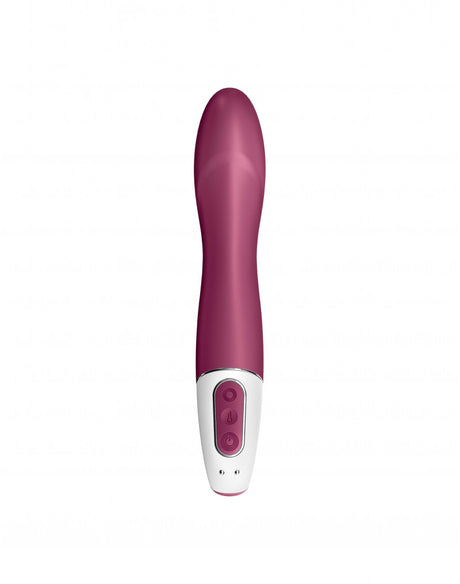 Satisfyer - Big Heat - Verwarmde G-Spot Vibrator - Berry