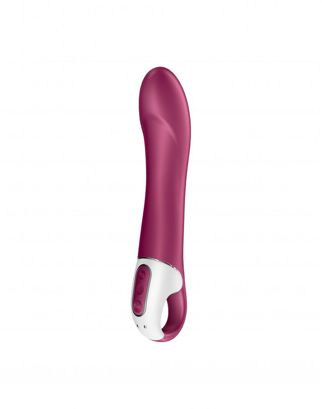 Satisfyer - Big Heat - Verwarmde G-Spot Vibrator - Berry