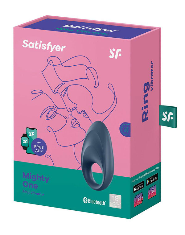 Satisfyer Cock Ring Mighty One / incl. Bluetooth and App