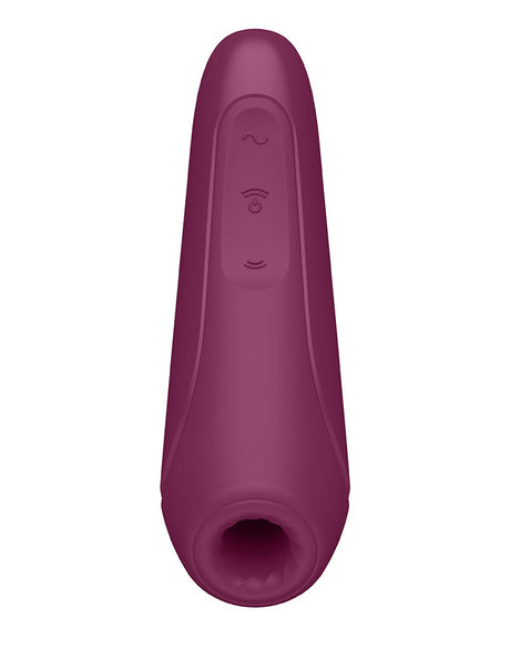 Satisfyer Curvy 1+ Rose Red / incl. Bluetooth and App