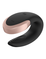 Satisfyer - Double Love - Luxe Partner Vibrator - Zwart