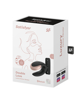 Satisfyer - Double Love - Luxe Partner Vibrator - Zwart