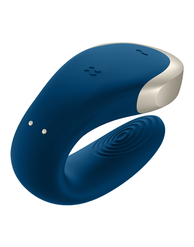 Satisfyer - Double Love - Luxury Couple Vibrator - Blauw