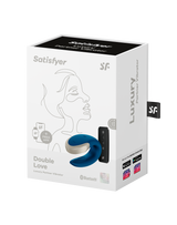 Satisfyer - Double Love - Luxury Couple Vibrator - Blauw