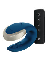 Satisfyer - Double Love - Luxury Couple Vibrator - Blauw