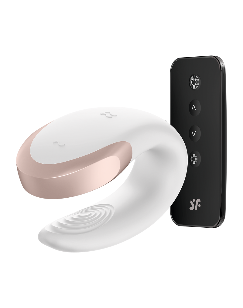 Satisfyer - Double Love - Luxury Couple Vibrator - Wit
