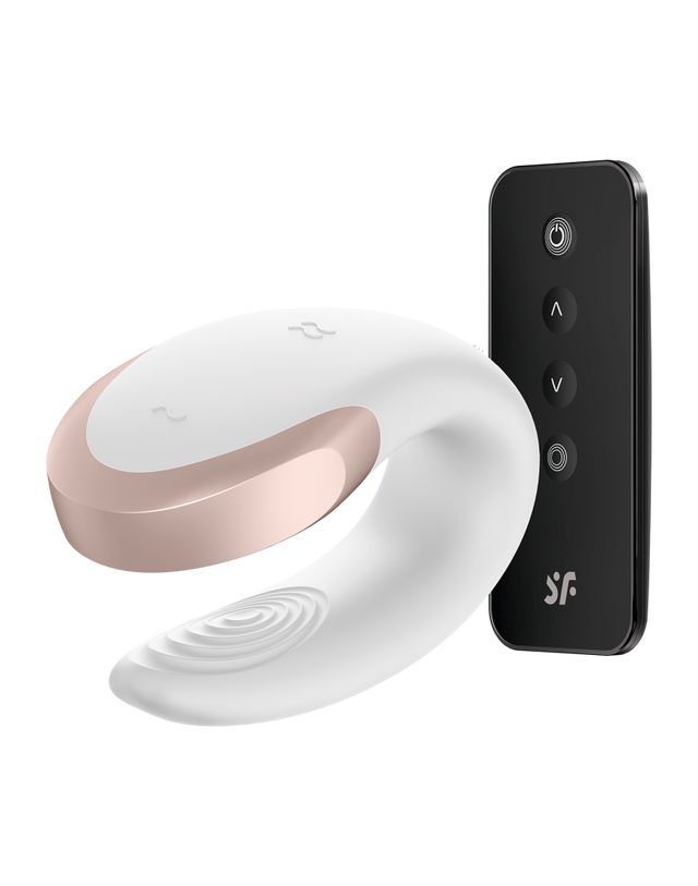Satisfyer - Double Love - Luxury Couple Vibrator - Wit