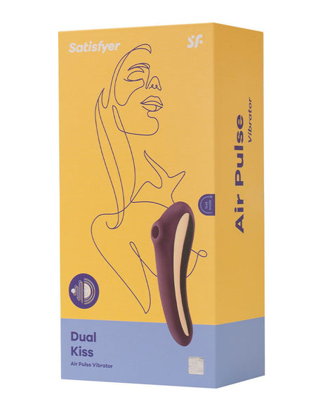 Satisfyer - Dual Kiss - Luchtdruk + G-Spot Vibrator