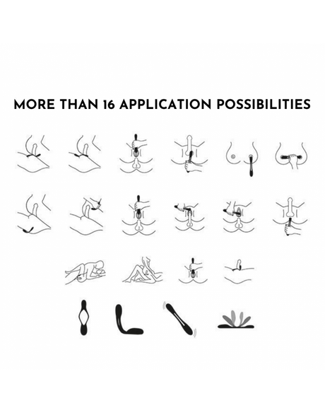 Satisfyer - Elastic Joy - Multi Vibrator - Rood