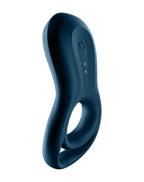 Satisfyer - Epic Duo - Cockring Vibrator - Blauw