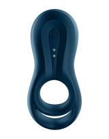 Satisfyer - Epic Duo - Cockring Vibrator - Blauw