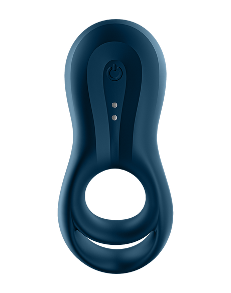 Satisfyer - Epic Duo - Cockring Vibrator - Blauw